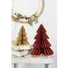 folia Décoration alvéolée BERRY XMAS TREE, set de 2, S/M