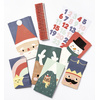 folia Calendrier de l'Avent SANTA & FRIENDS, 72 pièces