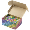 folia Mélange de perles en bois PASTEL Jumbobox, 1 kg