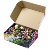 folia Mélange de pompons GLITTER Jumbobox, 300 g, assorti
