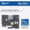 brother TZe-Tape TZe-S211 ruban extra solide,