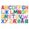 HAMA Plaque pour perles midi 'lettres-ABC', blanc