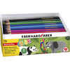 EBERHARD FABER Crayon de couleur COLORI Jumbo, boîte de 72