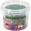 EBERHARD FABER Pâte à modeler, boîte de 100 g, vert pailleté