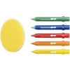 EBERHARD FABER Craie pour le bain Mini Kids, blister de 5
