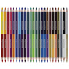 EBERHARD FABER Crayon de couleur COLORI DUO, étui de 24