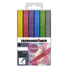 EBERHARD FABER Surligneur Slim, étui de 6, couleurs pastel