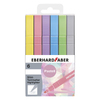 EBERHARD FABER Surligneur Slim, étui de 6, couleurs pastel