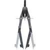 FABER-CASTELL Compas à réglage rapide, articulé, anthracite