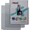 Rexel Pochette perforée avec poche à soufflet, A4, PVC