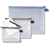 Rexel Sac à fermeture zip Mesh Bags, A4, PVC, noir