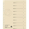 herlitz Intercalaires, A4 extra large, en carte lustrée