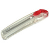 NT Cutter iL-120-P, boîtier en plastique, rouge-transparent