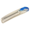 NT Cutter iL-120P, boîtier en plastique, bleu-transparent