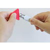 NT Cutter A-1000RP, boîter en aluminium, 9 mm, argent/rouge