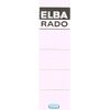ELBA Etiquette pour dos de classeur, extra court/large