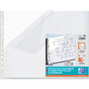 Oxford Pochette perforée, A3 paysage, PP, transparent lisse