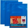 Oxford Pochettes-coin haute résistance, A4, PVC, bleu