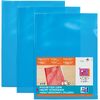 Oxford Pochettes-coin haute résistance, A4, PVC, bleu