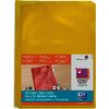 Oxford Pochettes-coin haute résistance, A4, PVC, jaune