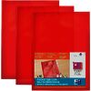 Oxford Pochettes-coin haute résistance, A4, PVC, rouge