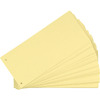 Oxford Intercalaires en carton, pour format A4, jaune