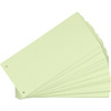 Oxford Intercalaires en carton, pour format A4, vert