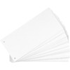 Oxford Intercalaires en carton, pour format A4, blanc