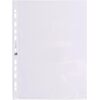 Oxford pochette perforée Premium, A4, PP, 0,11 mm, transpare