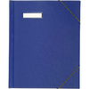 ELBA Chemise à courrier A4 en PVC, avec élastiques, bleu