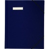 ELBA Chemise à courrier A4 en PVC, avec élastiques, bleu