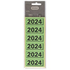 ELBA Etiquette imprimée pour classeur '2024', vert