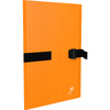 Oxford Chemise à sangle Bicolor Recyc+, A4, carton, orange