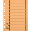 Oxford Intercalaire avec perforation, A4 extra large, jaune