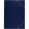 Oxford Chemise à élastiques image, A4, en PP, bleu foncé