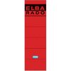 ELBA Etiquette pour dos de classeur 'ELBA RADO'- rouge