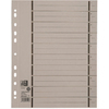 Oxford Intercalaire avec perforation, A4 extra large, gris