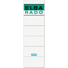 ELBA Etiquette pour dos de classeur 'ELBA RADO'- blanc