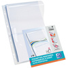 Oxford Pochettes perforées à soufflet, A4, PVC, 0,3 mm