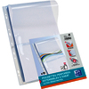 Oxford Pochettes perforées à soufflet, A4, PVC, 0,3 mm