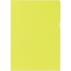 Oxford Pochettes coin Premium, A4, PVC, transparent, jaune