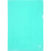 Oxford Pochettes coin Premium, A4, PVC, transparent, vert