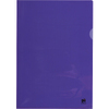 Oxford pochettes coin Premium, A4, PVC, transparent, violet