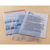 Oxford pochette transparente Standard, format A4, en PP