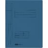 ELBA Chemise à lamelle, A4 en carte lustrée (RC), bleu