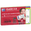 Oxford Fiches bristol FLASH 2.0, A7, bord de couleur