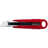 WEDO Safety-Cutter standard, lame: 18 mm, rouge/noir  - 63291