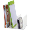 MAUL Porte-revues acrylique, 3 compartiments, transparent