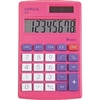 MAUL Calculatrice de poche M 8, 8 chiffres, rose