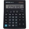MAUL Calculatrice de bureau MXL 12, 12 chiffres, noir
